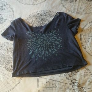 Festival American Eagle Crop Top
